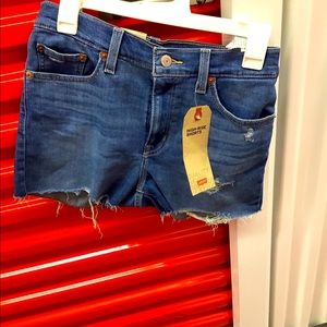 Levi’s High Rise Shorts